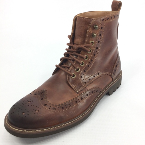 Clarks wingtip boots Clearance